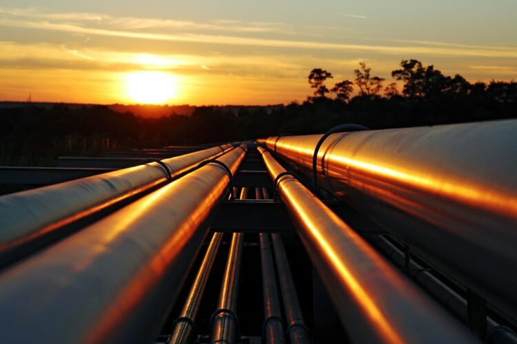 Oil pipeline in Africa