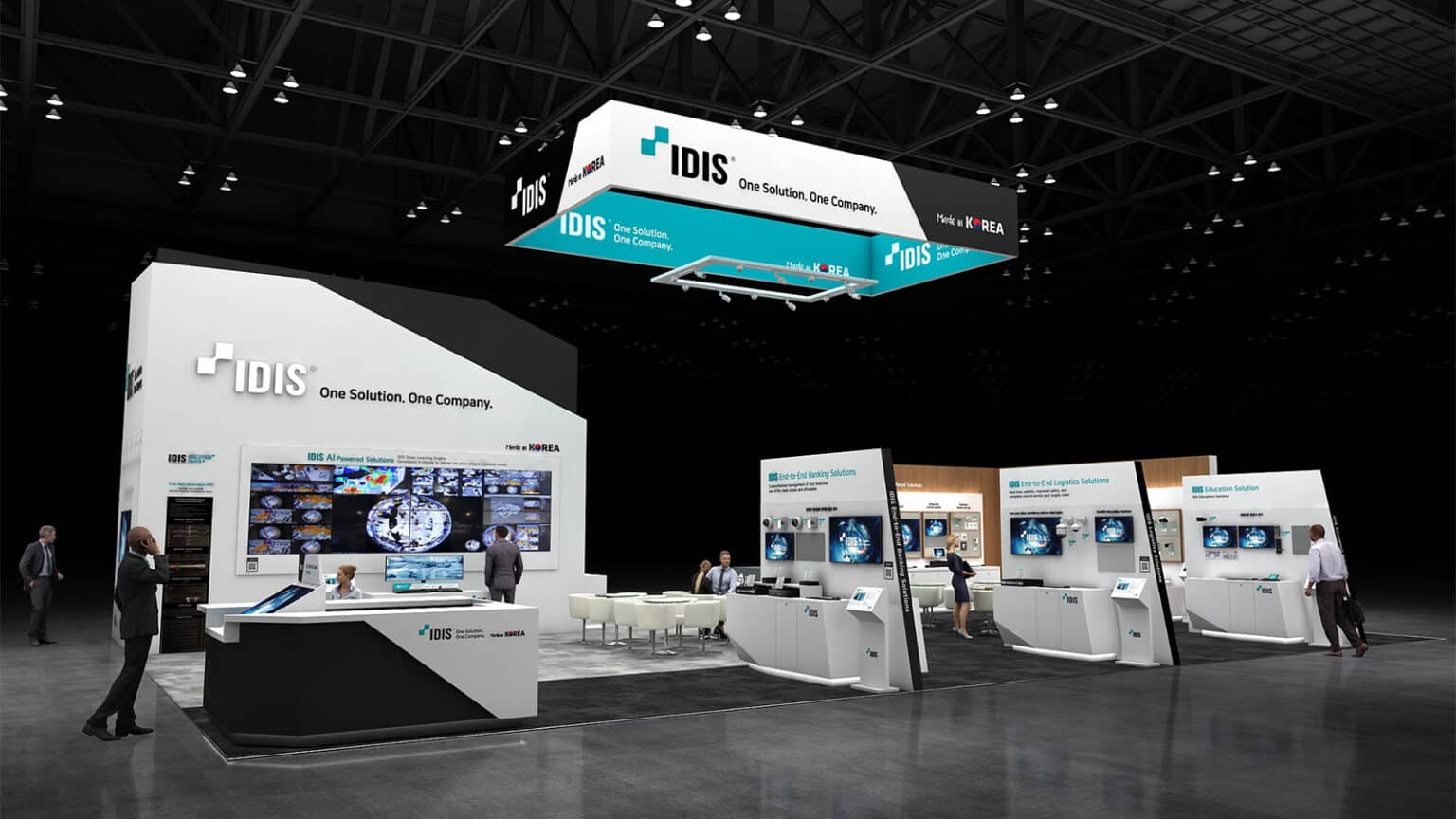 IDIS booth at ISC West