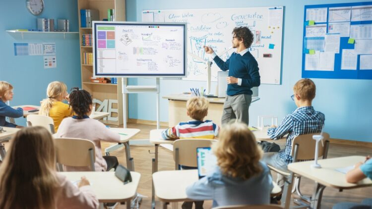 School classroom - Flip Lok to protect students at Houston school