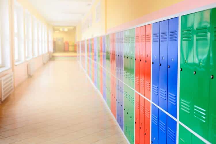 School corridor - ZeroEyes gun detection platform