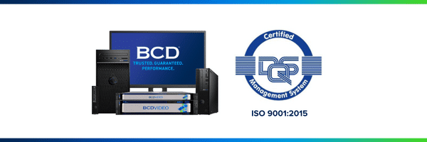 BCD - ISO certification