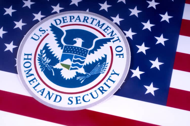 US Homeland Security logo - DHS