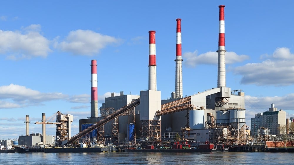 Power station in US - critical infrastructure