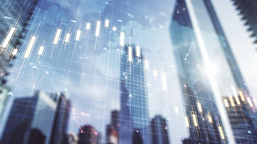 Tall buildings - investment concept. Eagle Eye investment from SECOM