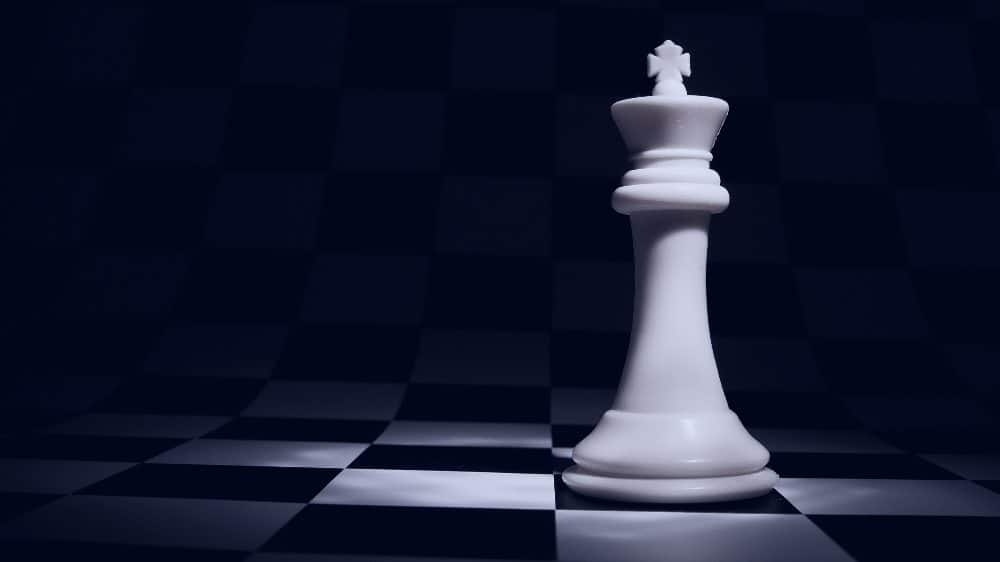 Chess piece - security leadership