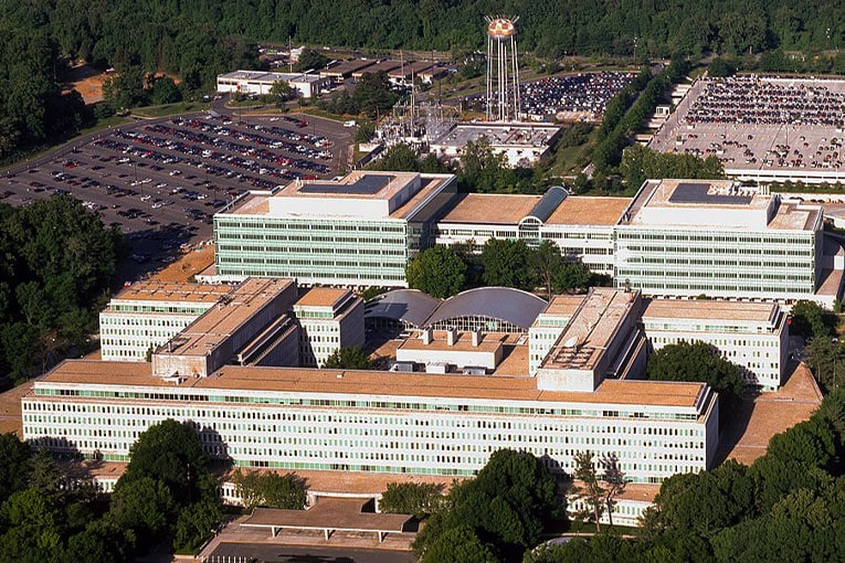The CIA headquarters in Langley, Virginia
