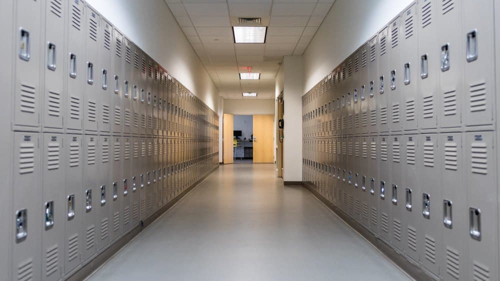 School lockers - detection technology used in Tulsa