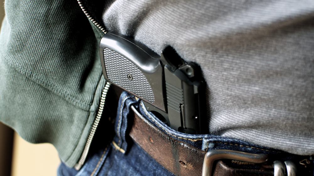 Gun in belt - shooter detection