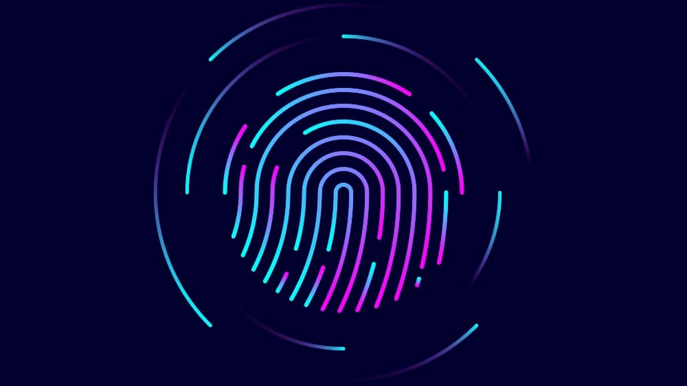 Fingerprint - type of biometrics