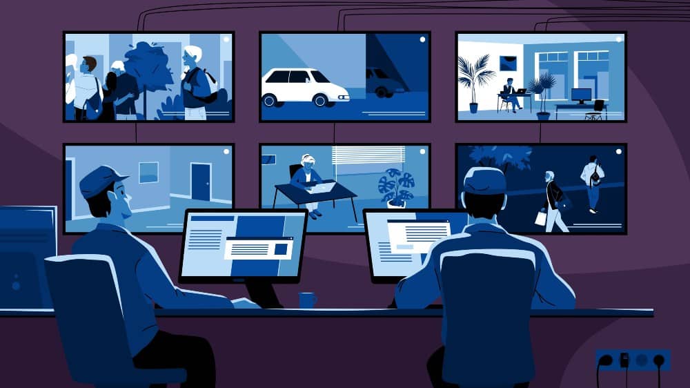 Security control room