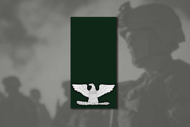 us army ranks colonel