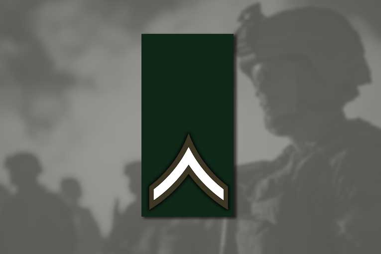 us army ranks private