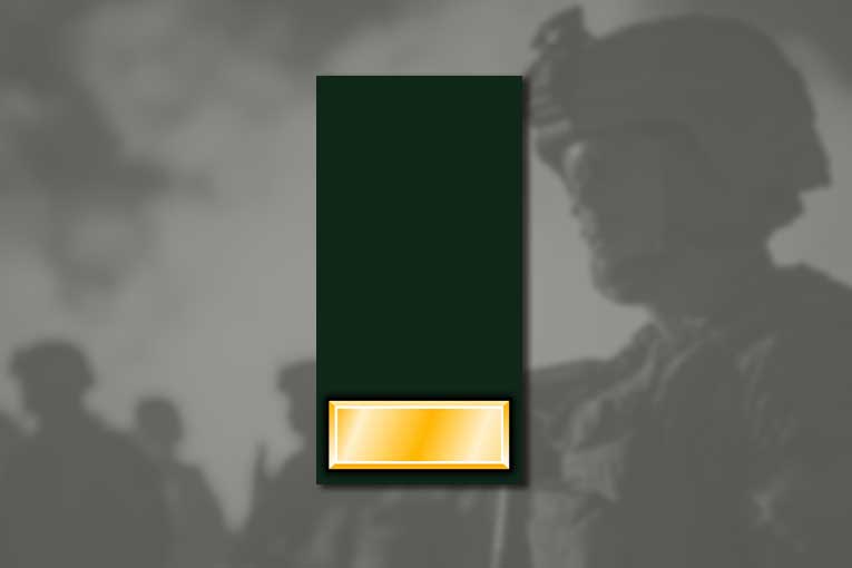 us army ranks second lieutenant