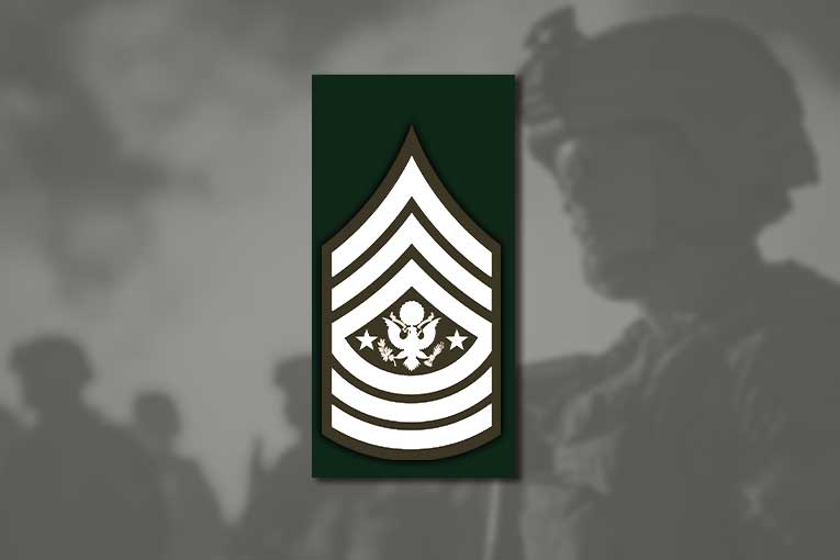 us army ranks sergeant major of the army