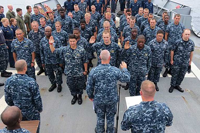 us navy promotion
