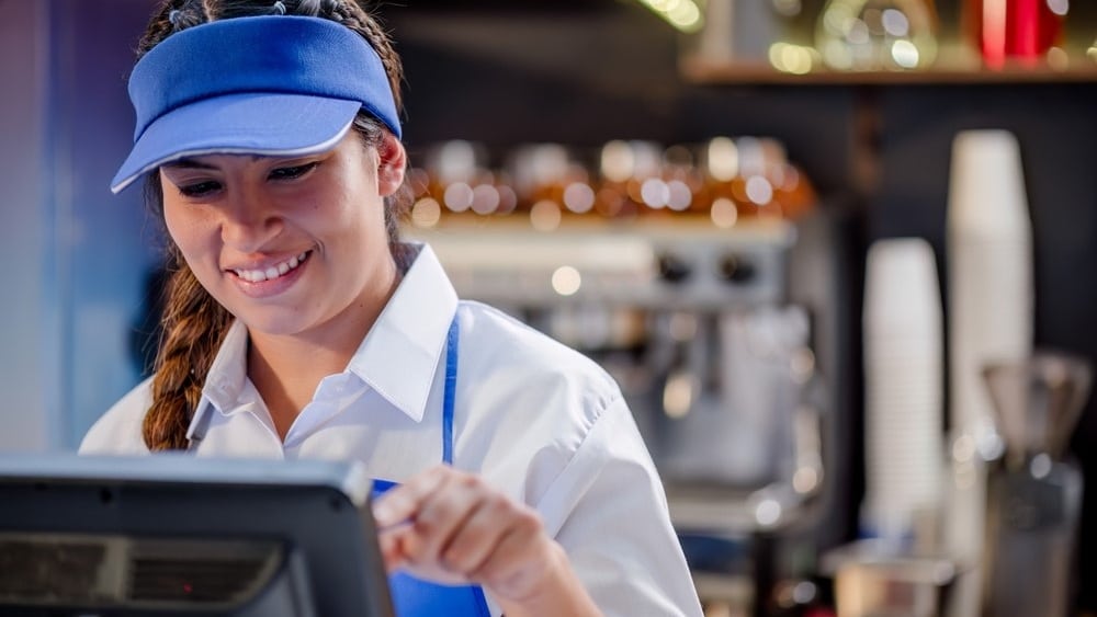 Fast food worker - virtual guard