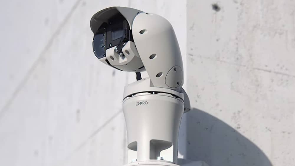 i-PRO edge-processing camera at ISC West