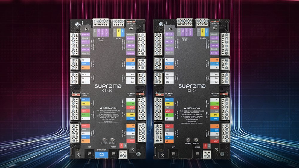 Suprema introduces new access control unit solutions