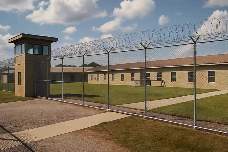minimum security prison image
