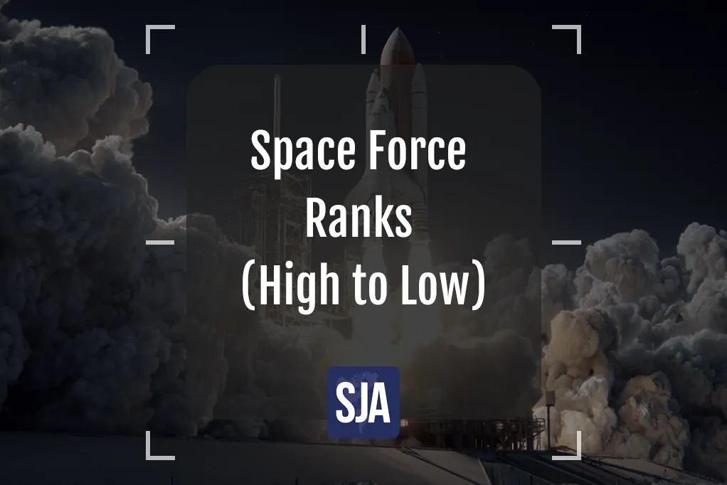 Space Force Ranks (High to Low)